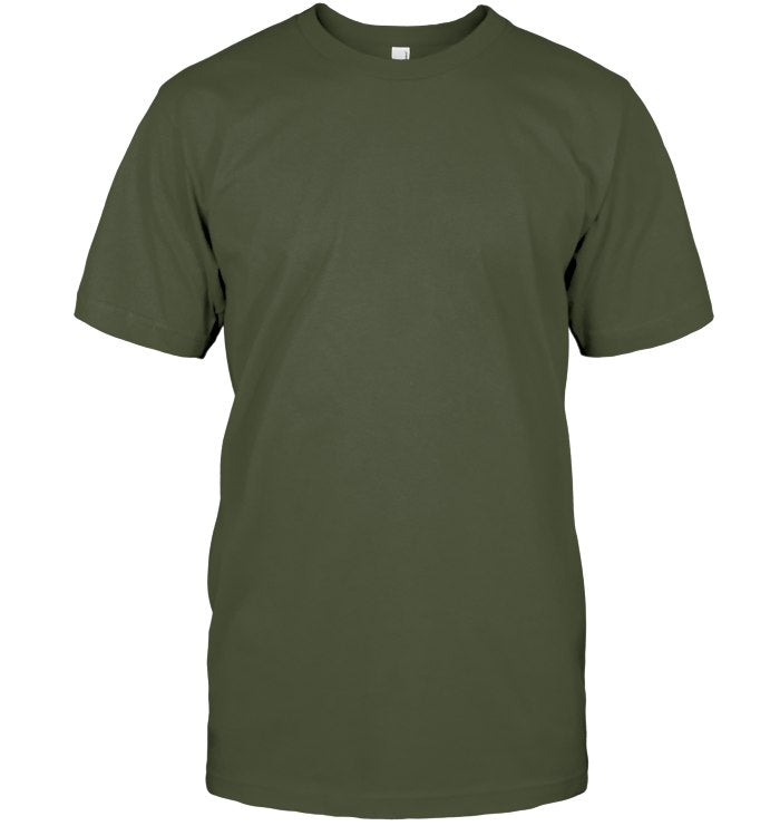 Unisex Short Sleeve Classic Tee - Fatigue Green - front