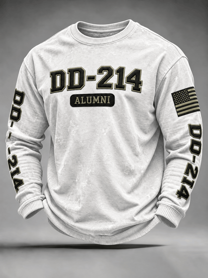 Men's Veteran Pride DD-214 Printed Sweatshirt