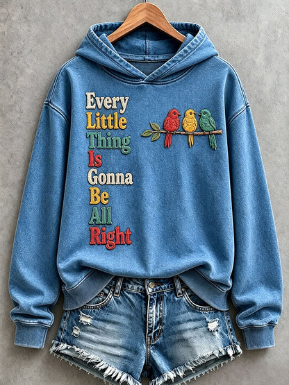 Women's Every Little Thing Is Gonna Be All Right Hoodie-01