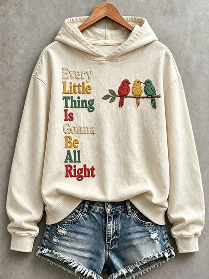 Women's Every Little Thing Is Gonna Be All Right Hoodie-01
