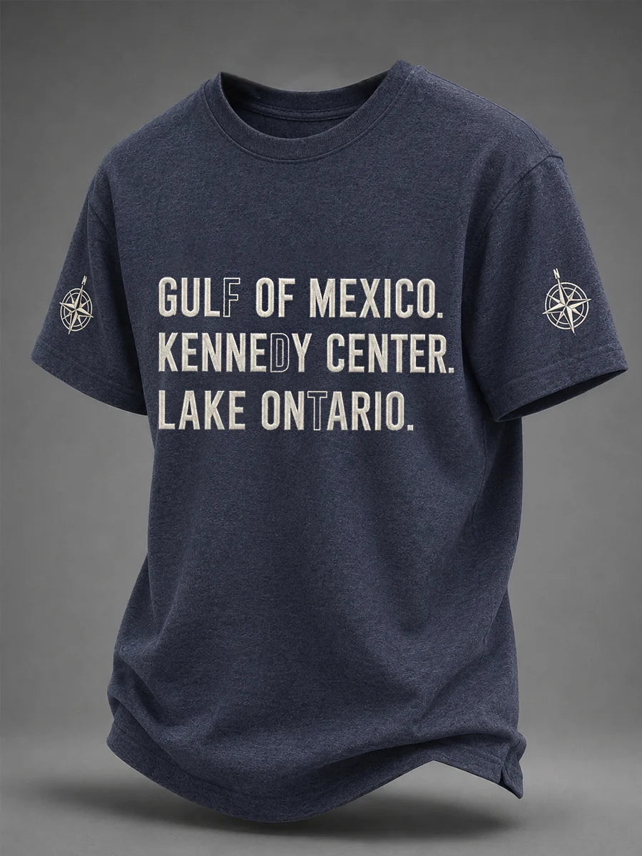 Men's Gulf Of Mexico Kennedy Center Lake Ontario Tee
