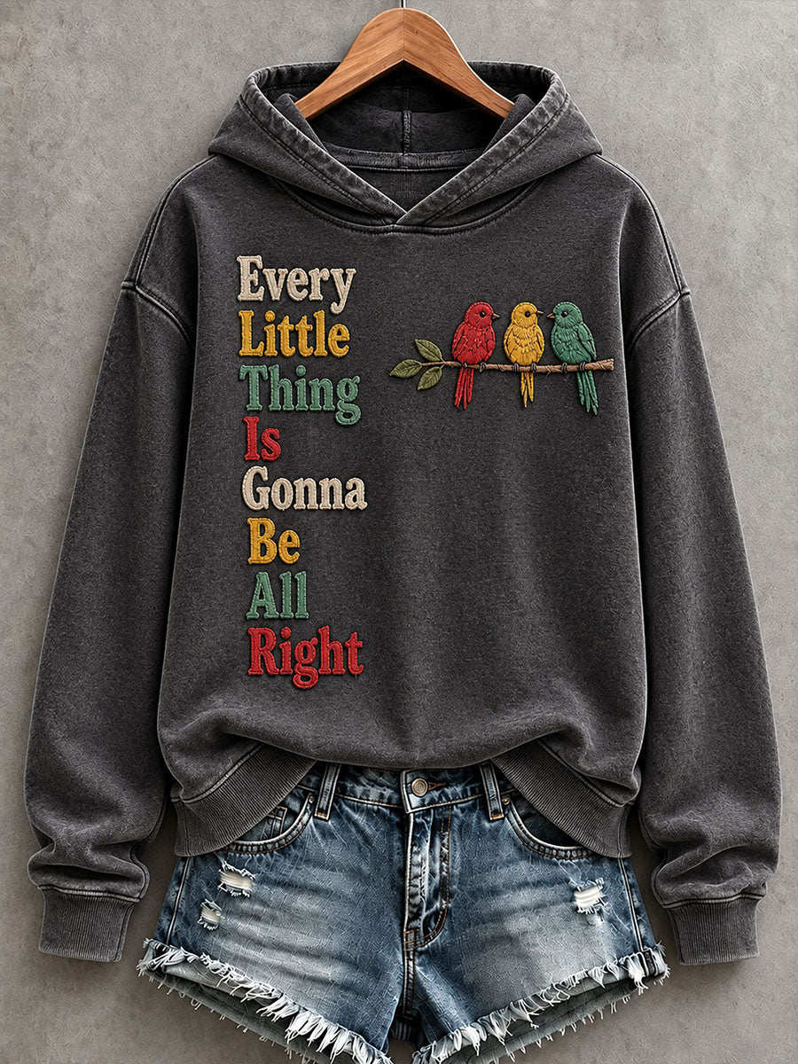 Women's Every Little Thing Is Gonna Be All Right Hoodie-01