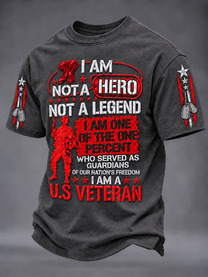 Men's Veterans Day Print Short-Sleeve T-Shirt