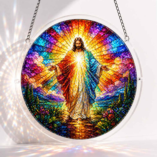 Acrylic Jigsaw Puzzle Suncatcher - Sacred Grace