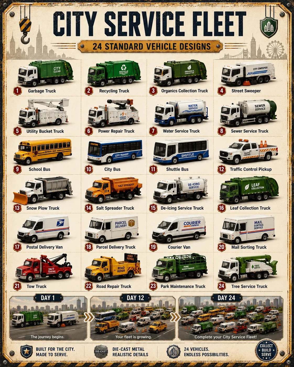 City Service Fleet complete 24 vehicle design guide