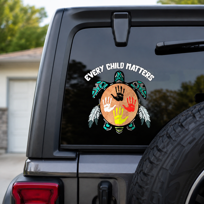 Every Child Matters Turtle Decal (High-quality UV DTF 3D Decal) - image 5