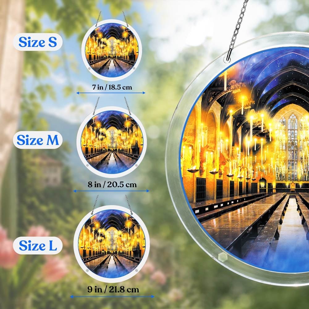 Acrylic Jigsaw Puzzle Suncatcher - The Great Hall