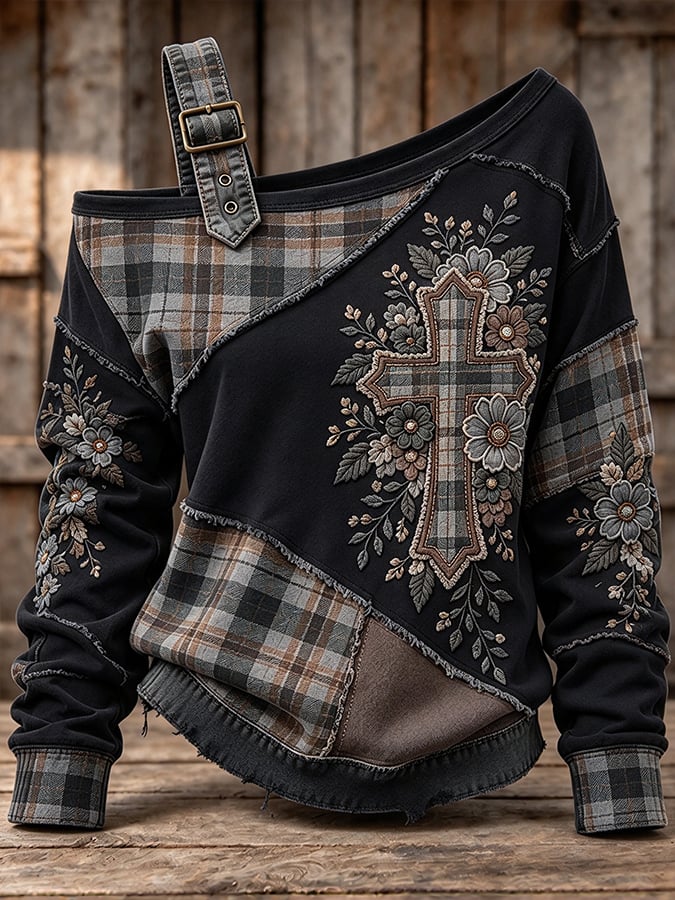 Women's Faith Printed Casual Hoodie