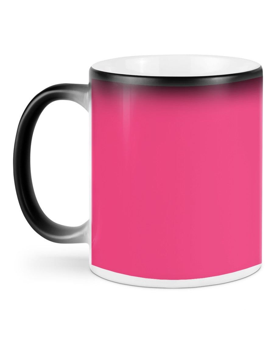 I'M NOT RUDE I'M DUTCH - Color Changing Mug - Cyber Pink - back