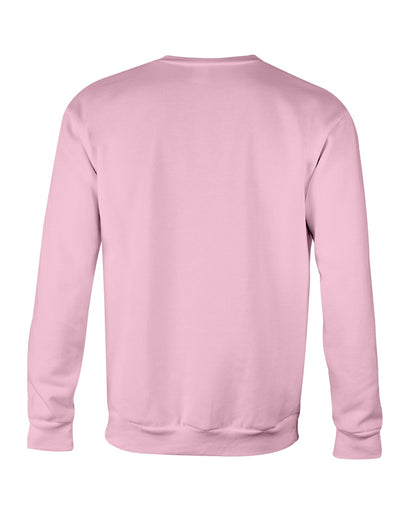 I'M NOT RUDE I'M DUTCH - Crewneck Sweatshirt - Light Pink - back