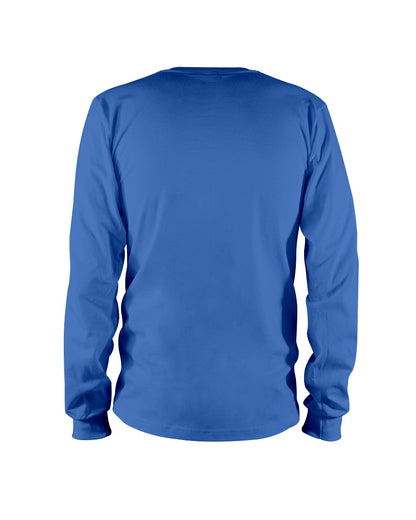 I'M NOT RUDE I'M DUTCH - Long Sleeve Tee - Royal Blue - back