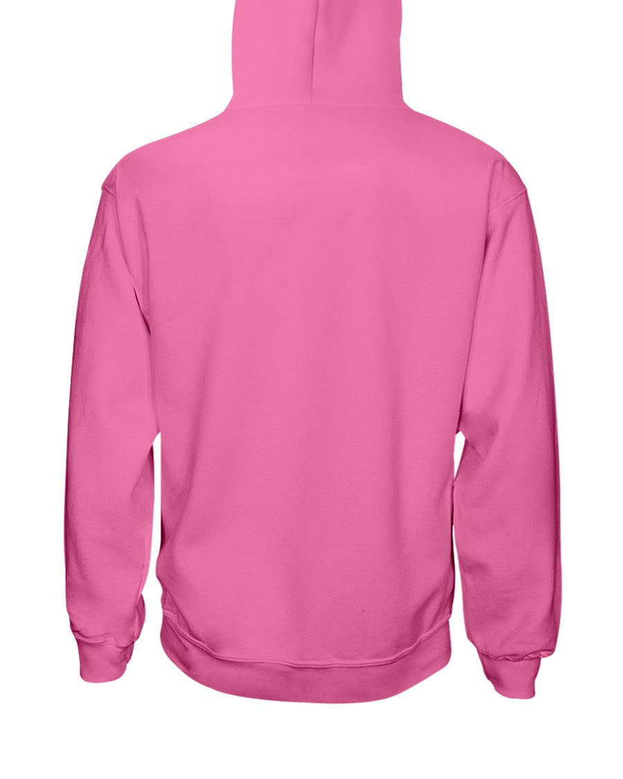I'M NOT RUDE I'M DUTCH - Hooded Sweatshirt - Heliconia - back
