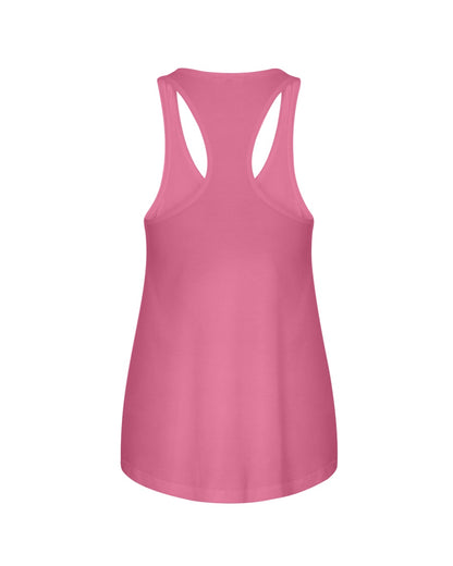 I'M NOT RUDE I'M DUTCH - Ladies Flowy Tank - Neon Pink - back