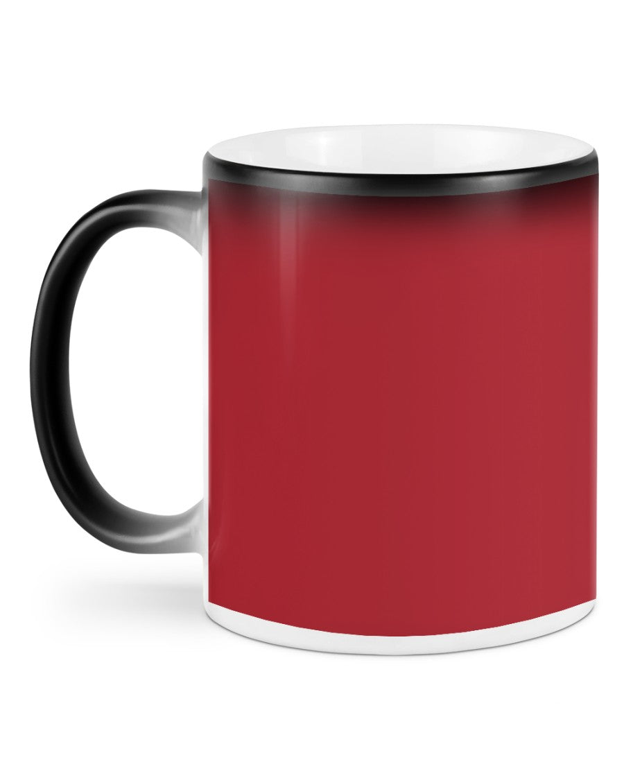 I'M NOT RUDE I'M DUTCH - Color Changing Mug - True Red - back