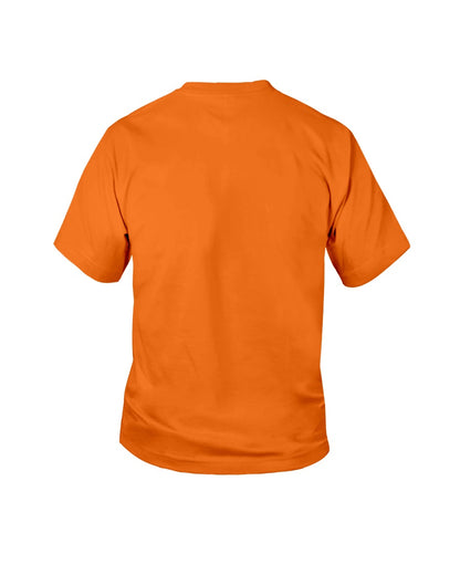 I'M NOT RUDE I'M DUTCH - Youth T-Shirt - Burnt Orange - back