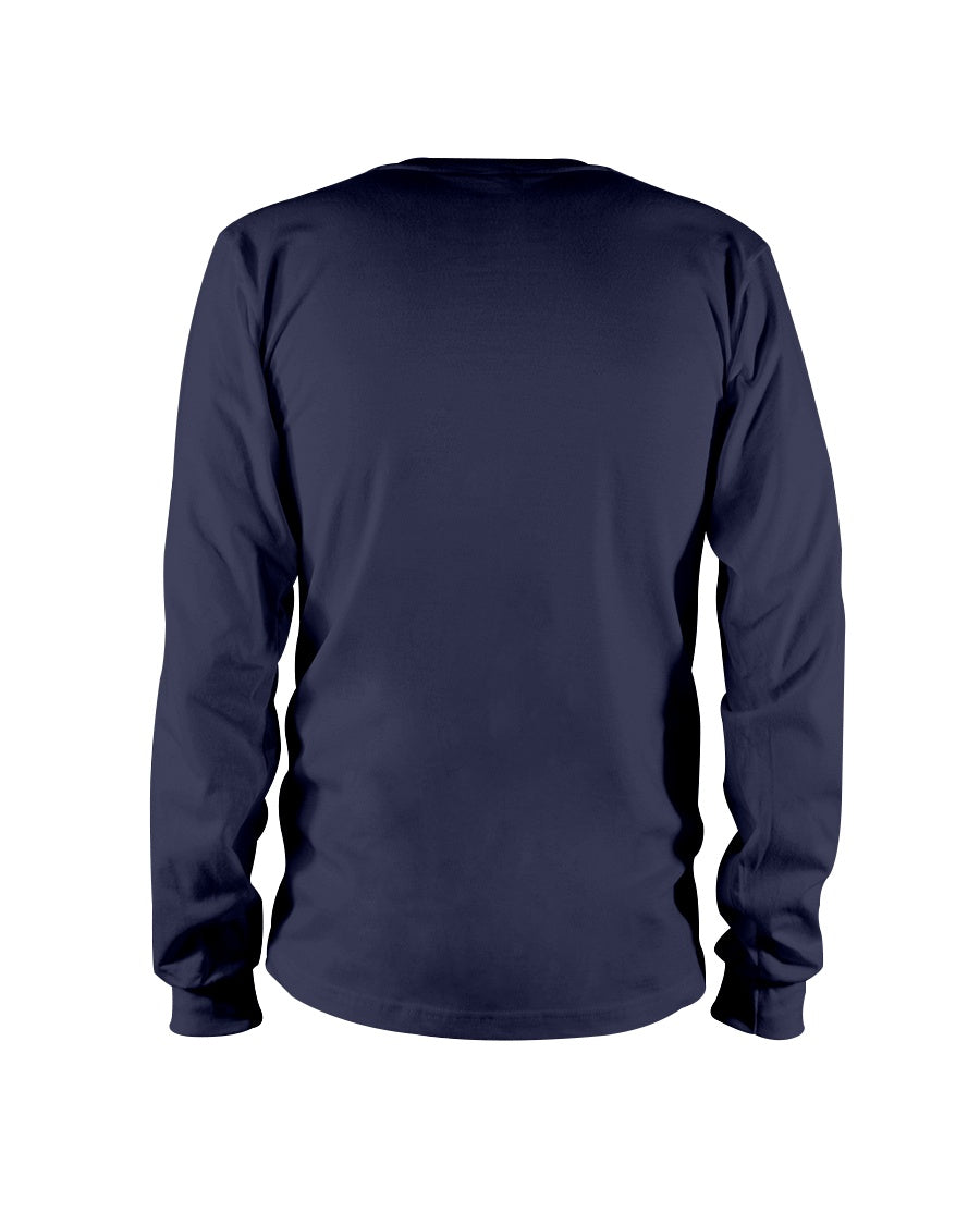 I'M NOT RUDE I'M DUTCH - Long Sleeve Tee - Navy - back