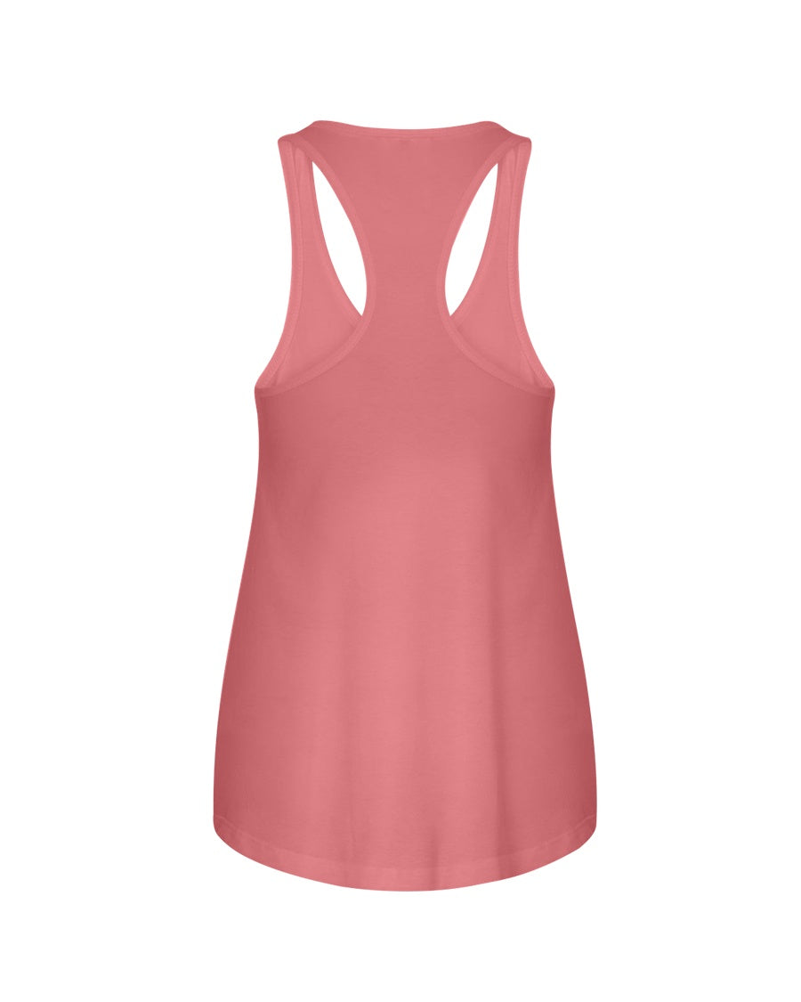 I'M NOT RUDE I'M DUTCH - Ladies Flowy Tank - Coral - back