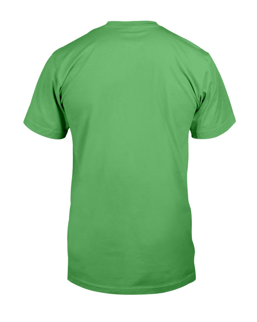 I'M NOT RUDE I'M DUTCH - Premium Fit Mens Tee - Grass Green - back