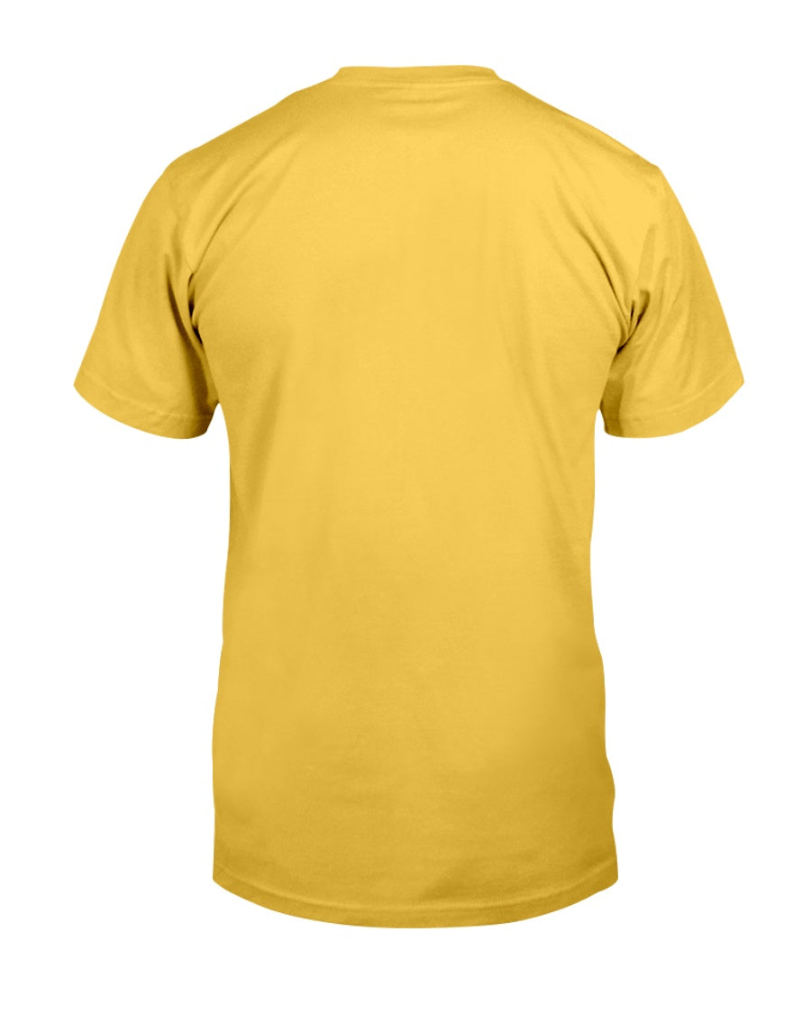 I'M NOT RUDE I'M DUTCH - Classic T-Shirt - Gold - back