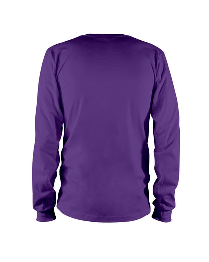 I'M NOT RUDE I'M DUTCH - Long Sleeve Tee - Purple - back