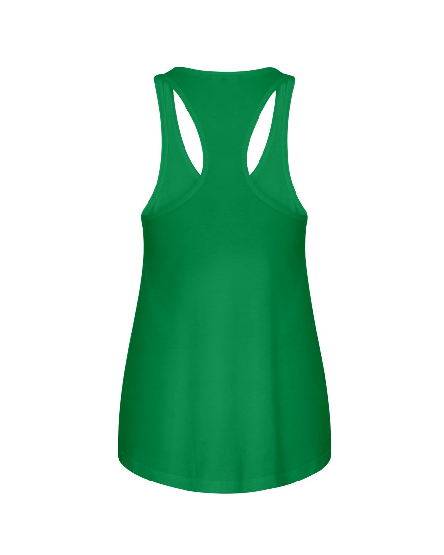 I'M NOT RUDE I'M DUTCH - Ladies Flowy Tank - Kelly - back