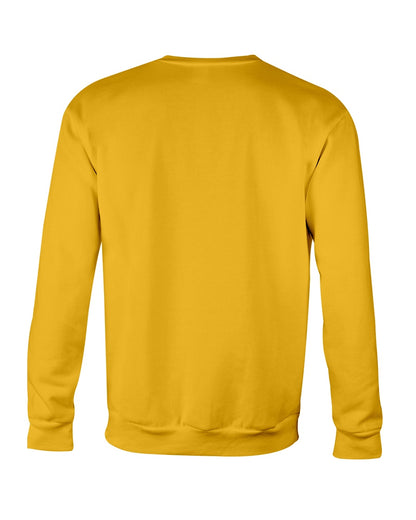 I'M NOT RUDE I'M DUTCH - Crewneck Sweatshirt - Gold - back