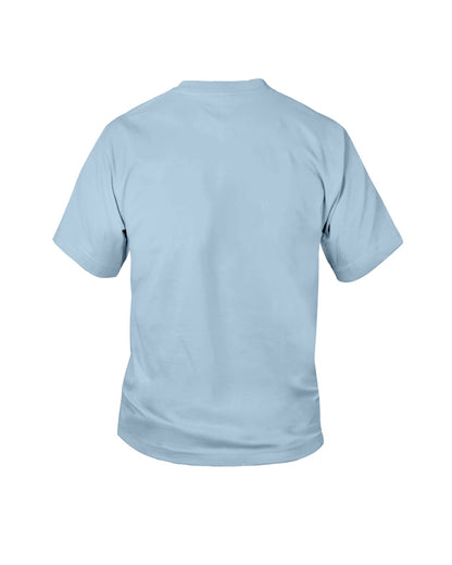 I'M NOT RUDE I'M DUTCH - Youth T-Shirt - Light Blue - back