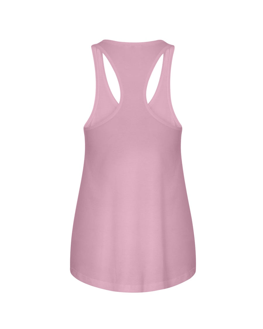 I'M NOT RUDE I'M DUTCH - Ladies Flowy Tank - Soft Pink - back