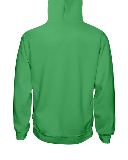 I'M NOT RUDE I'M DUTCH - Hooded Sweatshirt - Irish Green - back
