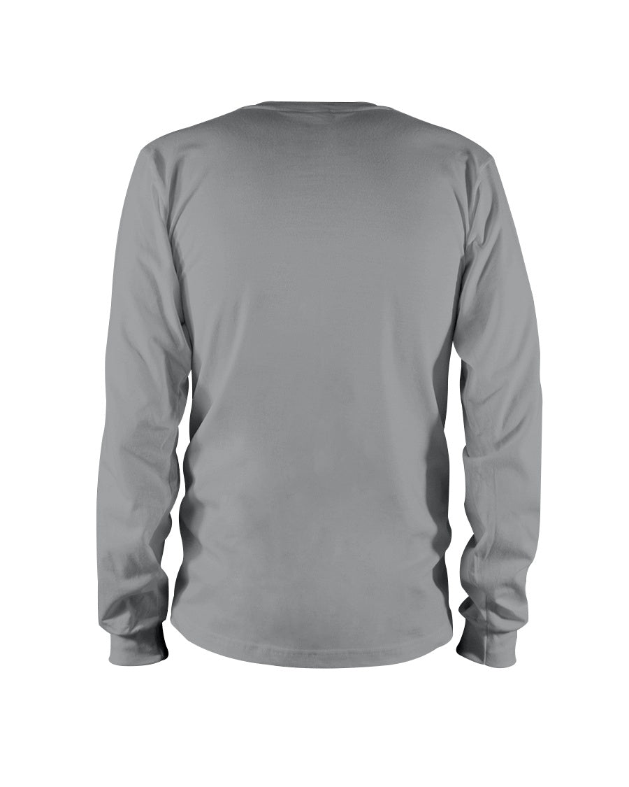 I'M NOT RUDE I'M DUTCH - Long Sleeve Tee - Sports Grey - back