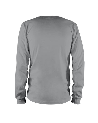 I'M NOT RUDE I'M DUTCH - Long Sleeve Tee - Sports Grey - back