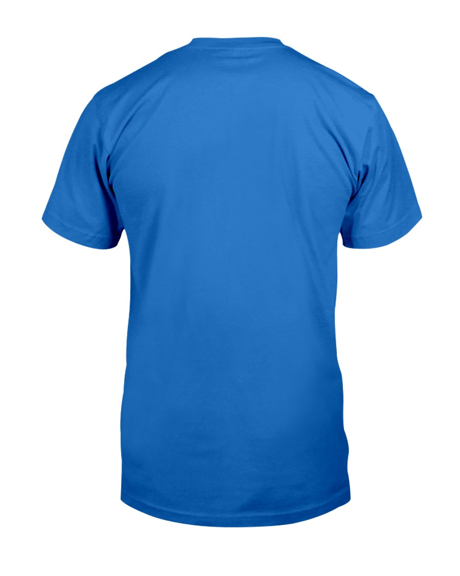 I'M NOT RUDE I'M DUTCH - Premium Fit Mens Tee - Royal - back