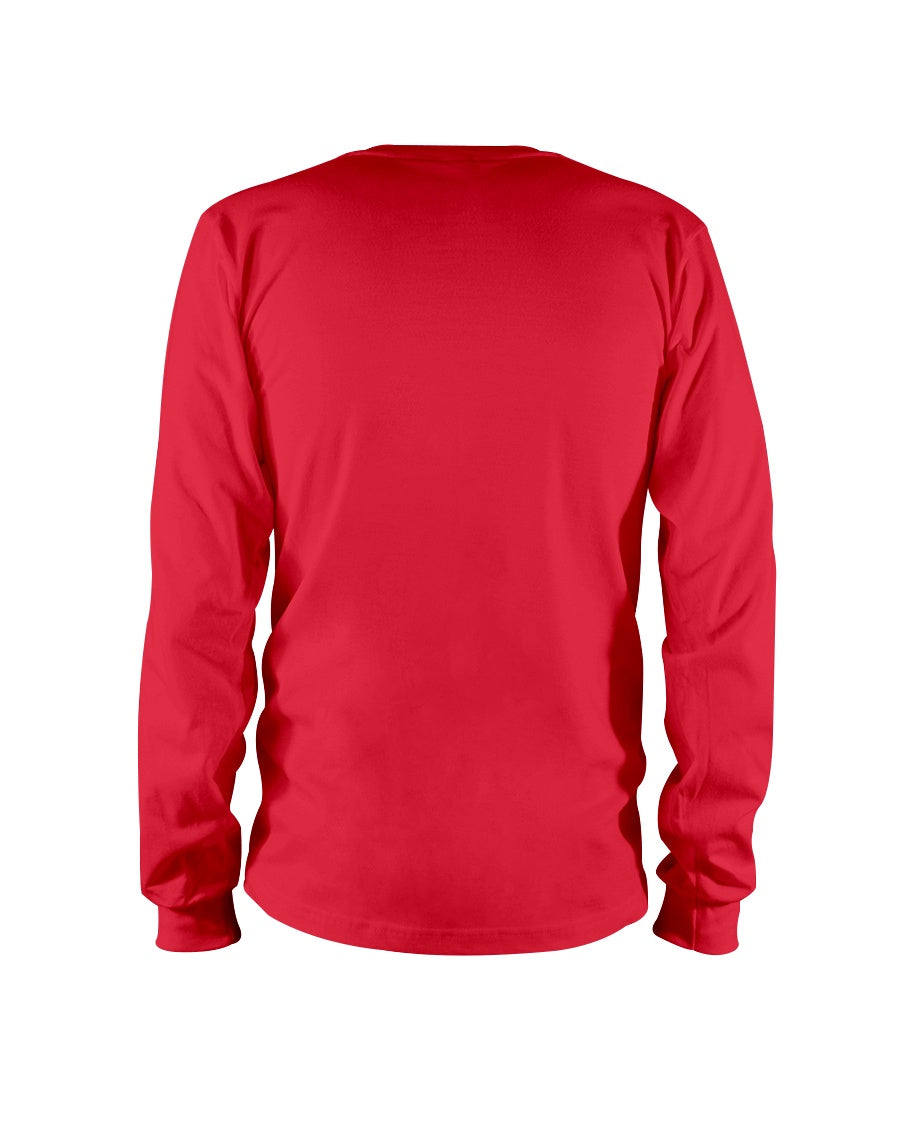 I'M NOT RUDE I'M DUTCH - Long Sleeve Tee - Red - back