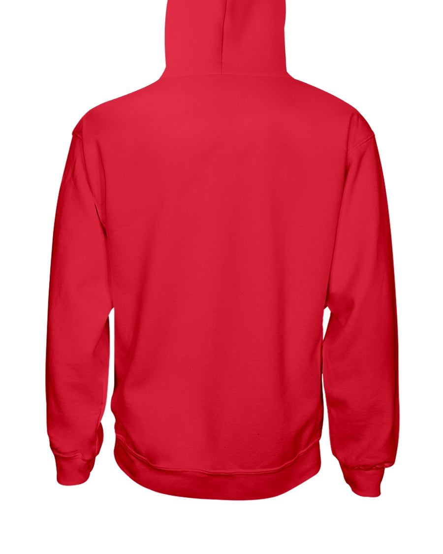 I'M NOT RUDE I'M DUTCH - Hooded Sweatshirt - Red - back