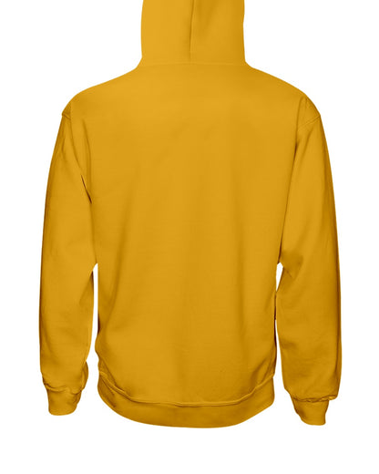 I'M NOT RUDE I'M DUTCH - Hooded Sweatshirt - Gold - back