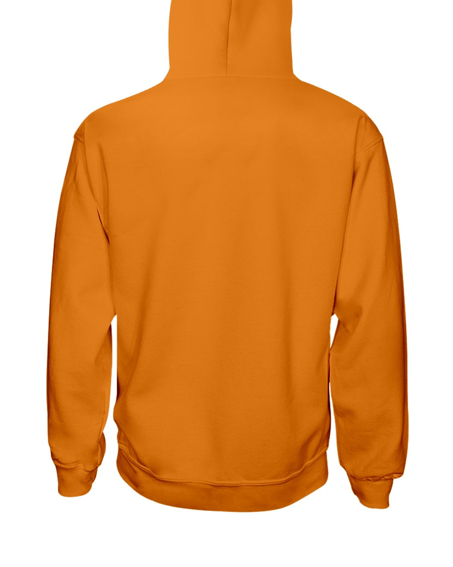I'M NOT RUDE I'M DUTCH - Hooded Sweatshirt - Orange - back