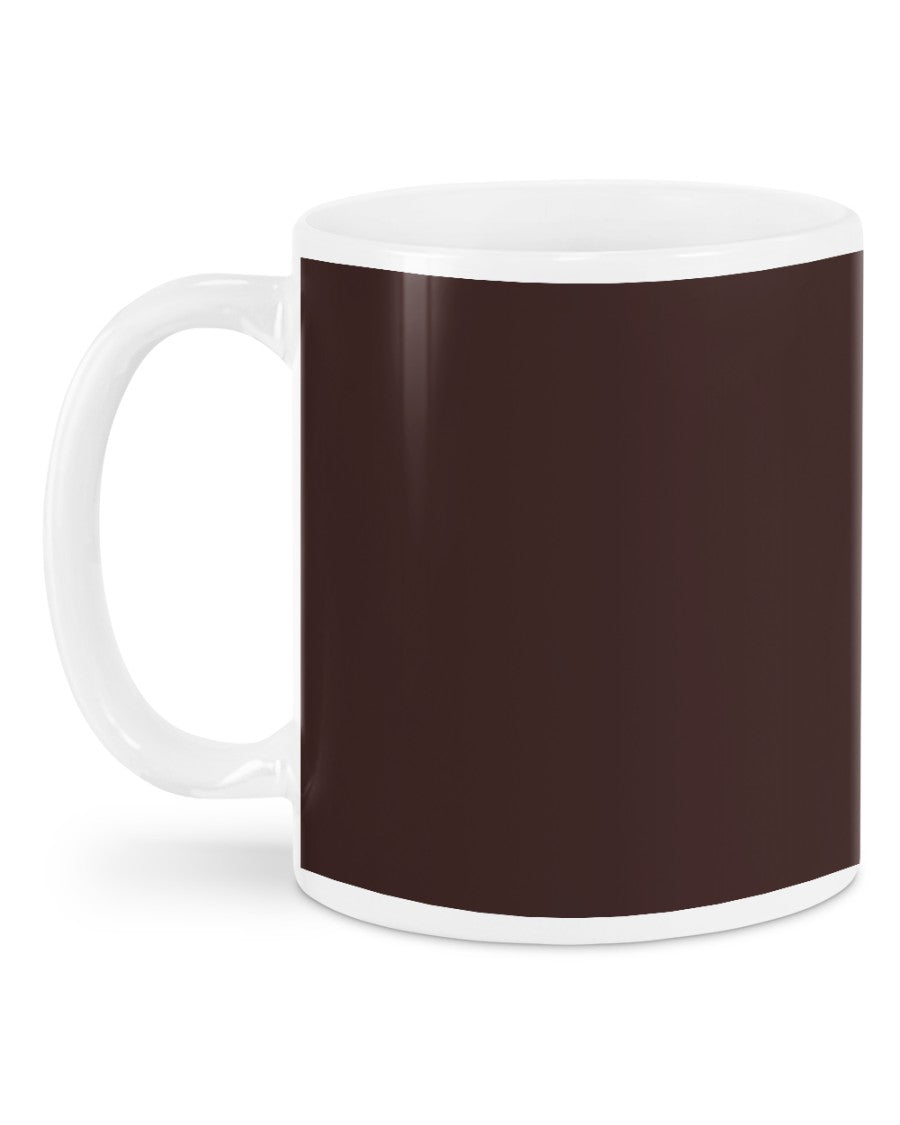 I'M NOT RUDE I'M DUTCH - Mug - Chocolate - back
