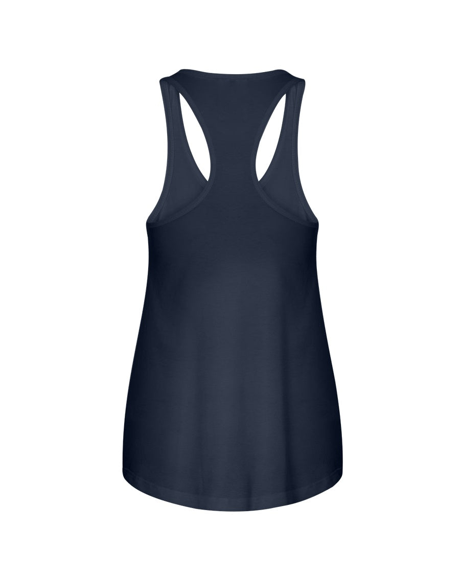 I'M NOT RUDE I'M DUTCH - Ladies Flowy Tank - Midnight - back