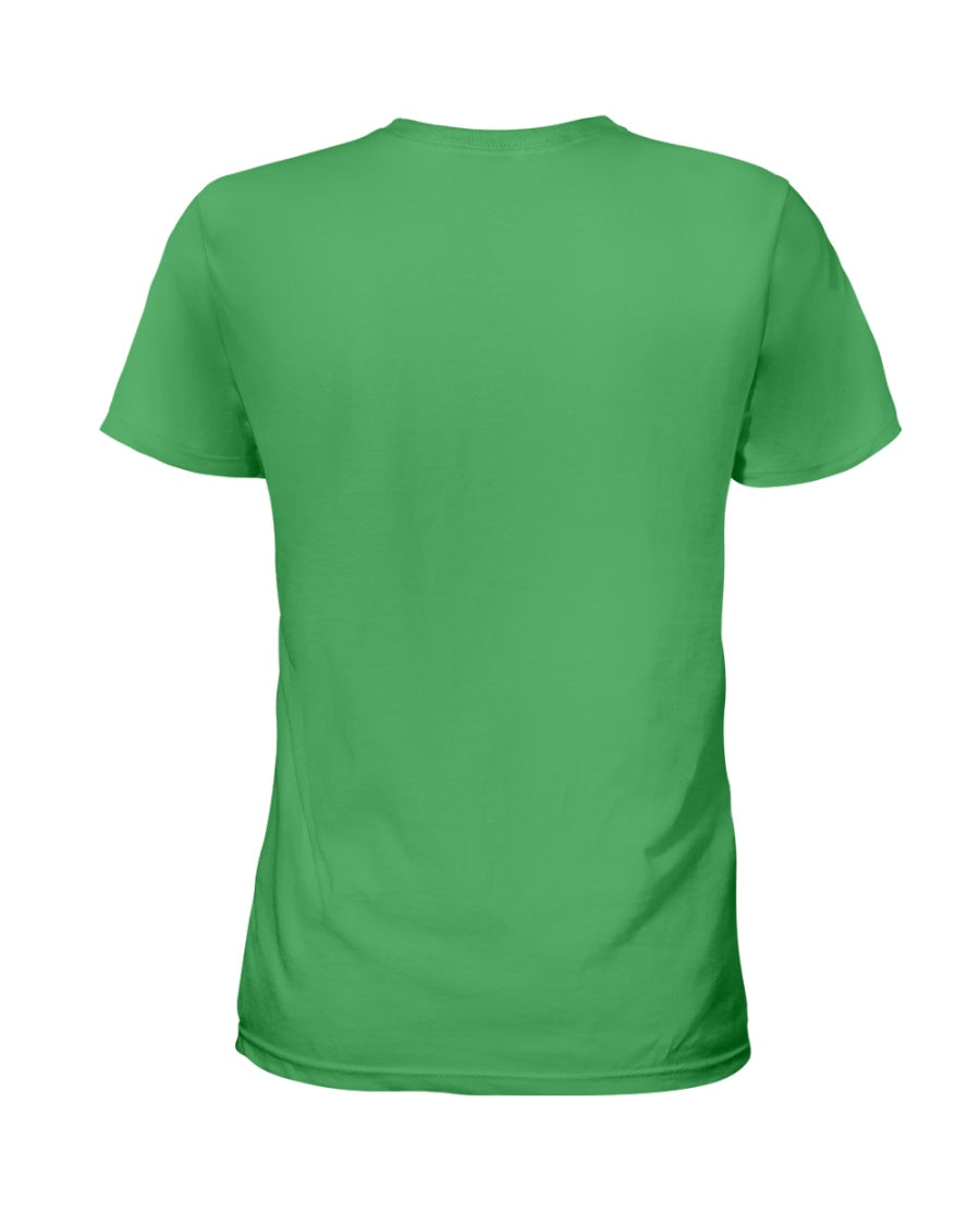 I'M NOT RUDE I'M DUTCH - Ladies T-Shirt - Irish Green - back