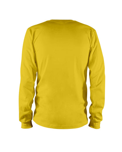 I'M NOT RUDE I'M DUTCH - Long Sleeve Tee - Gold - back