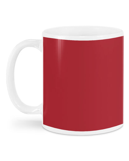 I'M NOT RUDE I'M DUTCH - Mug - True Red - back