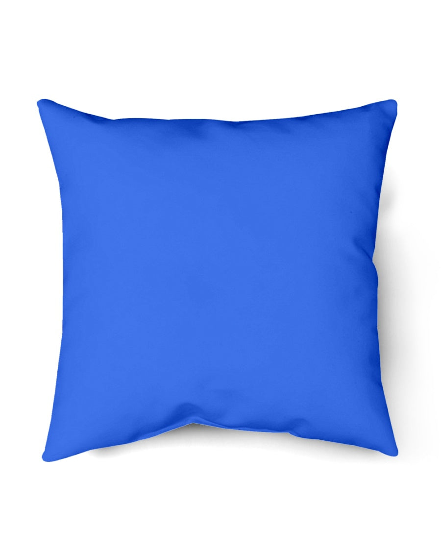 I'M NOT RUDE I'M DUTCH - Indoor Pillow - 18” x 18” - Royal - back
