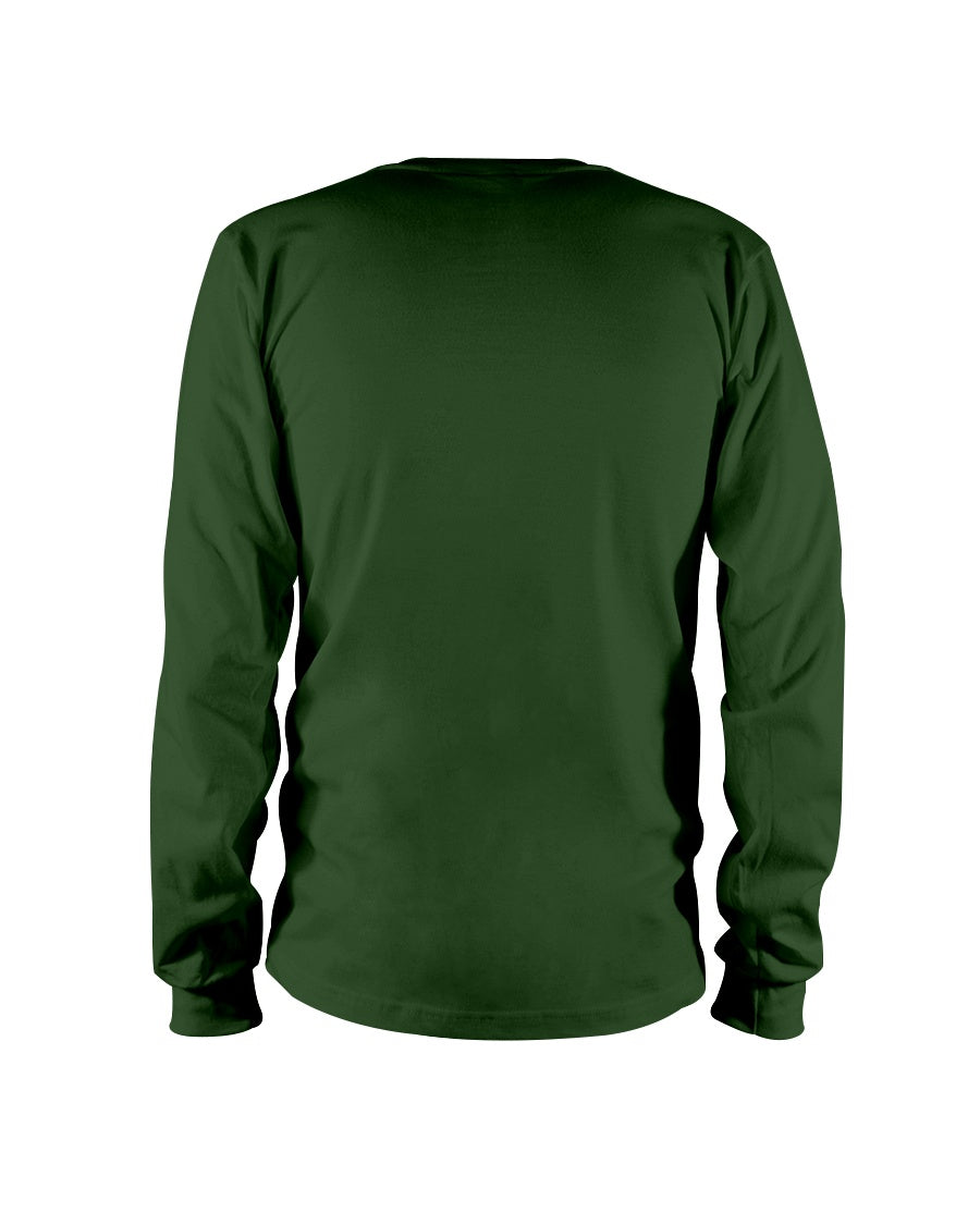 I'M NOT RUDE I'M DUTCH - Long Sleeve Tee - Forest Green - back