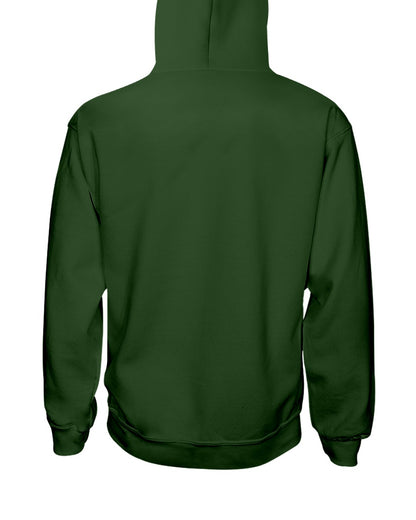 I'M NOT RUDE I'M DUTCH - Hooded Sweatshirt - Forest Green - back
