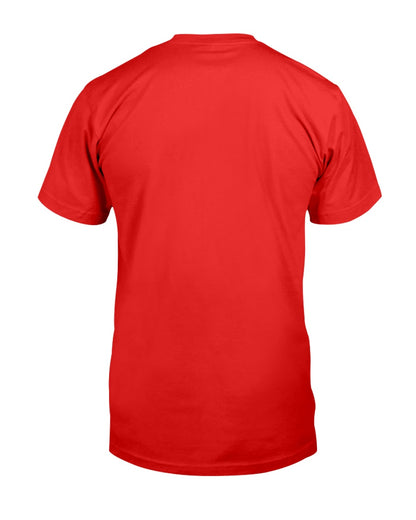 I'M NOT RUDE I'M DUTCH - Premium Fit Mens Tee - Red - back