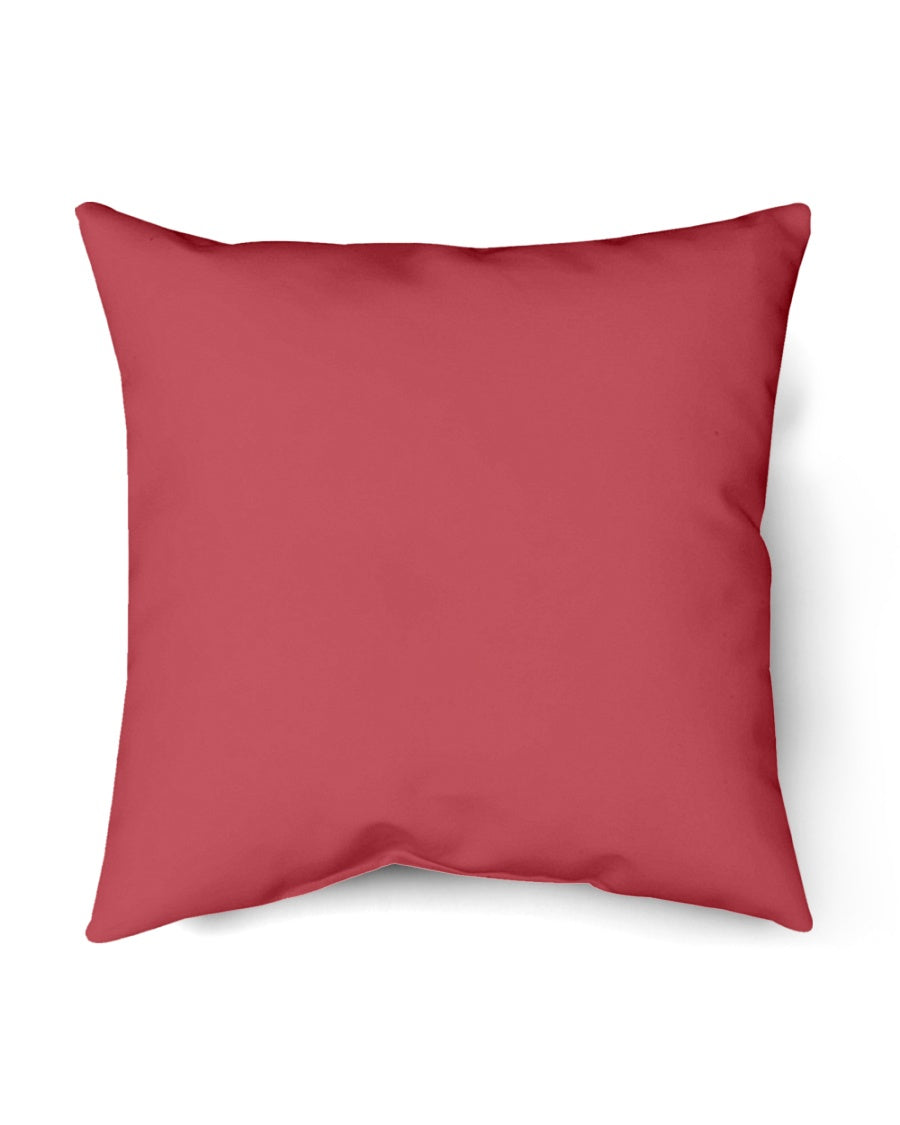 I'M NOT RUDE I'M DUTCH - Indoor Pillow - 18” x 18” - True Red - back
