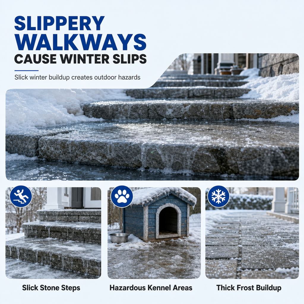 ⭐Outdoor De-Icing & Snow Melting Spray – pet-safe, dissolves frost on contact