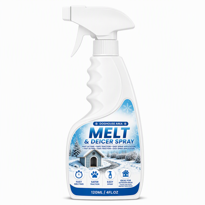 ⭐Outdoor De-Icing & Snow Melting Spray – pet-safe, dissolves frost on contact