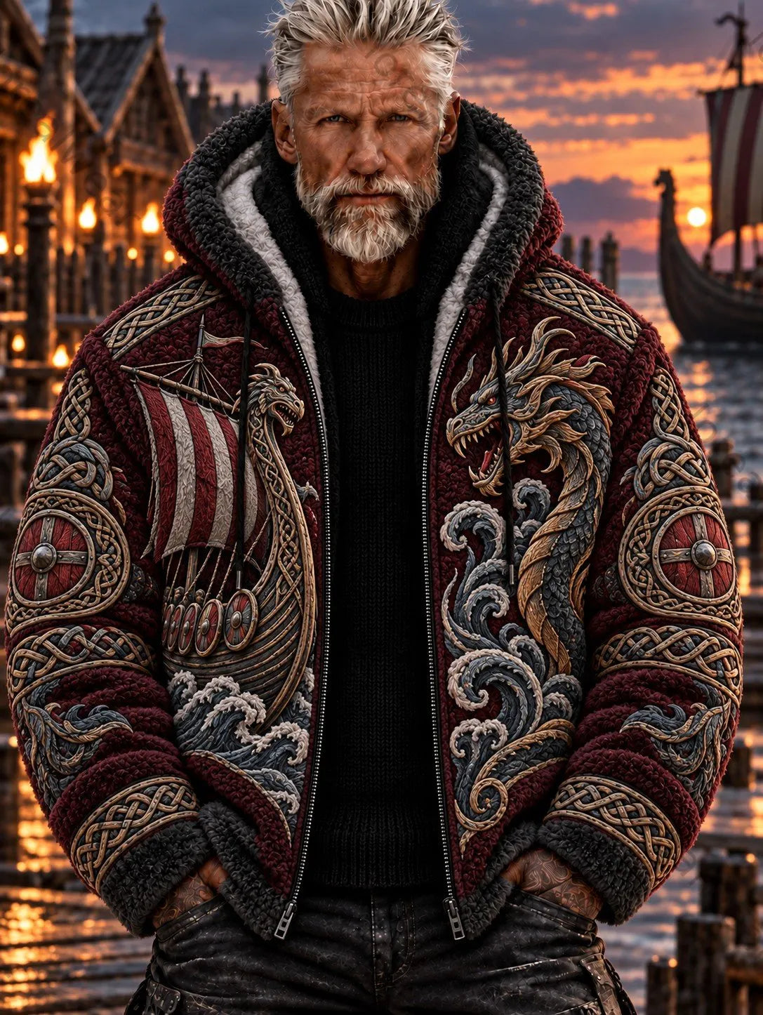 Men's Viking Flannel Jacket