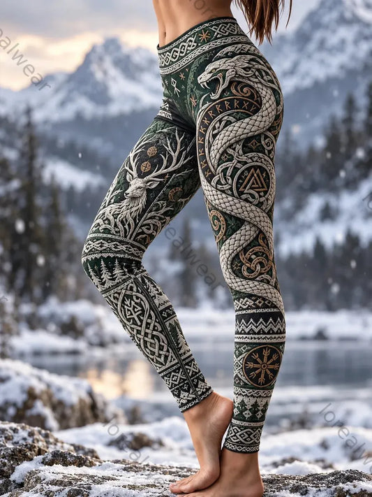 Women's Viking Velvet Leggings